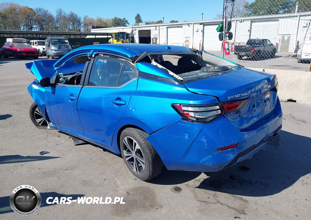 2022 Nissan Sentra Sv Xtronic Cvt VIN:3N1AB8CVXNY267523 - 3