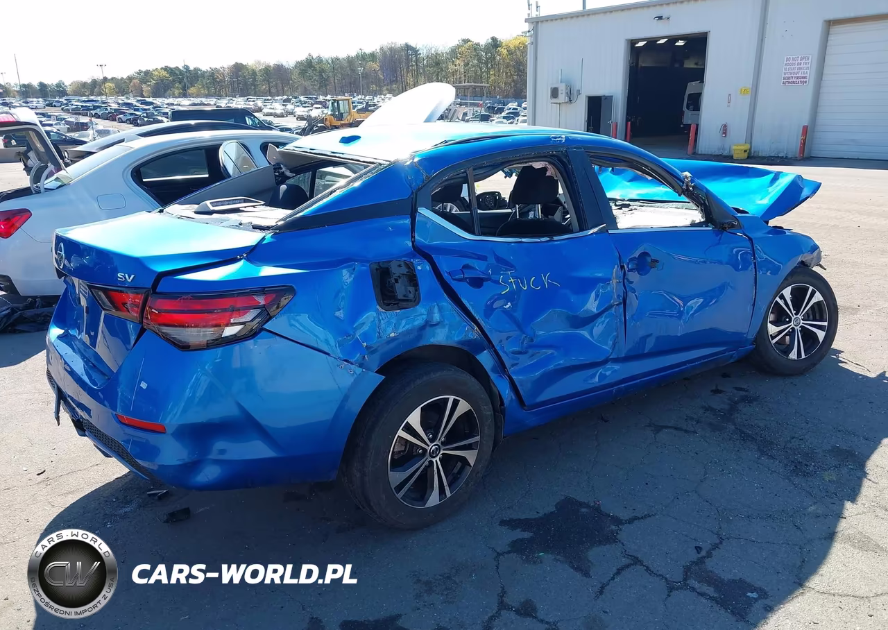 2022 Nissan Sentra Sv Xtronic Cvt VIN:3N1AB8CVXNY267523 - 4