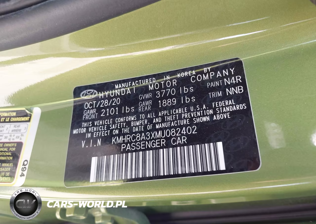 2021 Hyundai Venue Sel VIN:KMHRC8A3XMU082402 - 9