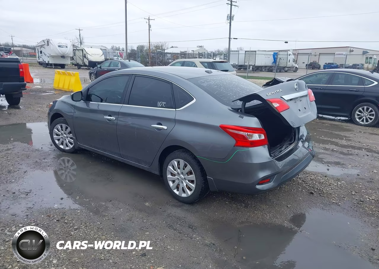 2016 Nissan Sentra Sv VIN:3N1AB7AP8GY298285 - 3