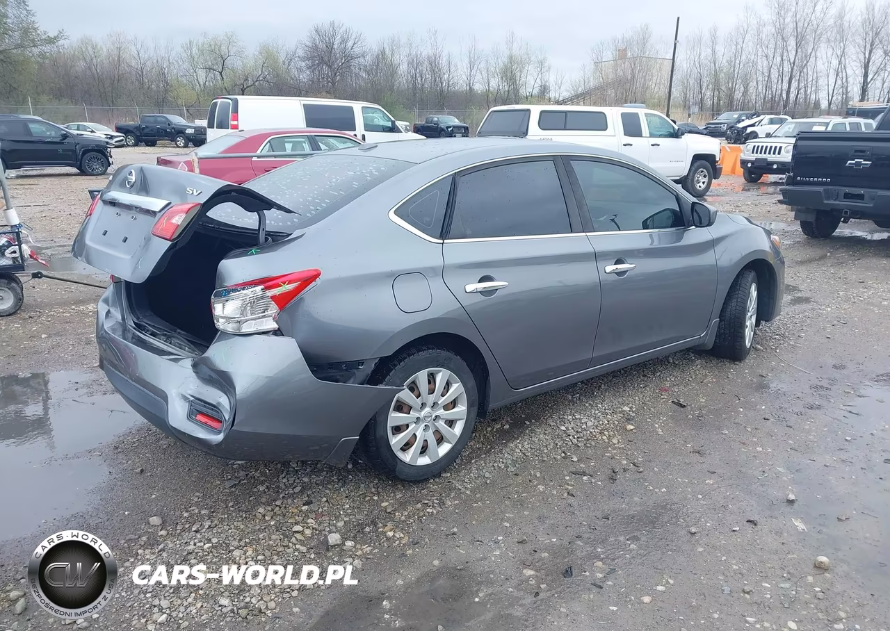 2016 Nissan Sentra Sv VIN:3N1AB7AP8GY298285 - 4