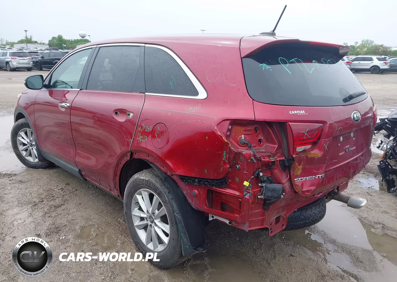 2019 Kia Sorento 2.4L Lx VIN:5XYPG4A36KG561195 - 3