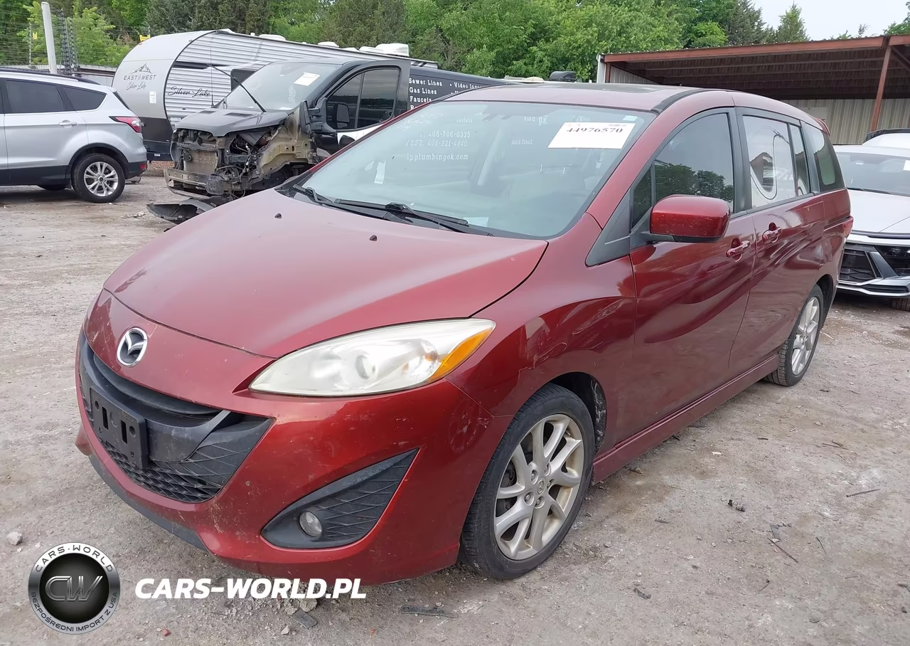 2012 Mazda Mazda5 Grand Touring VIN:JM1CW2DL6C0104914 - 2
