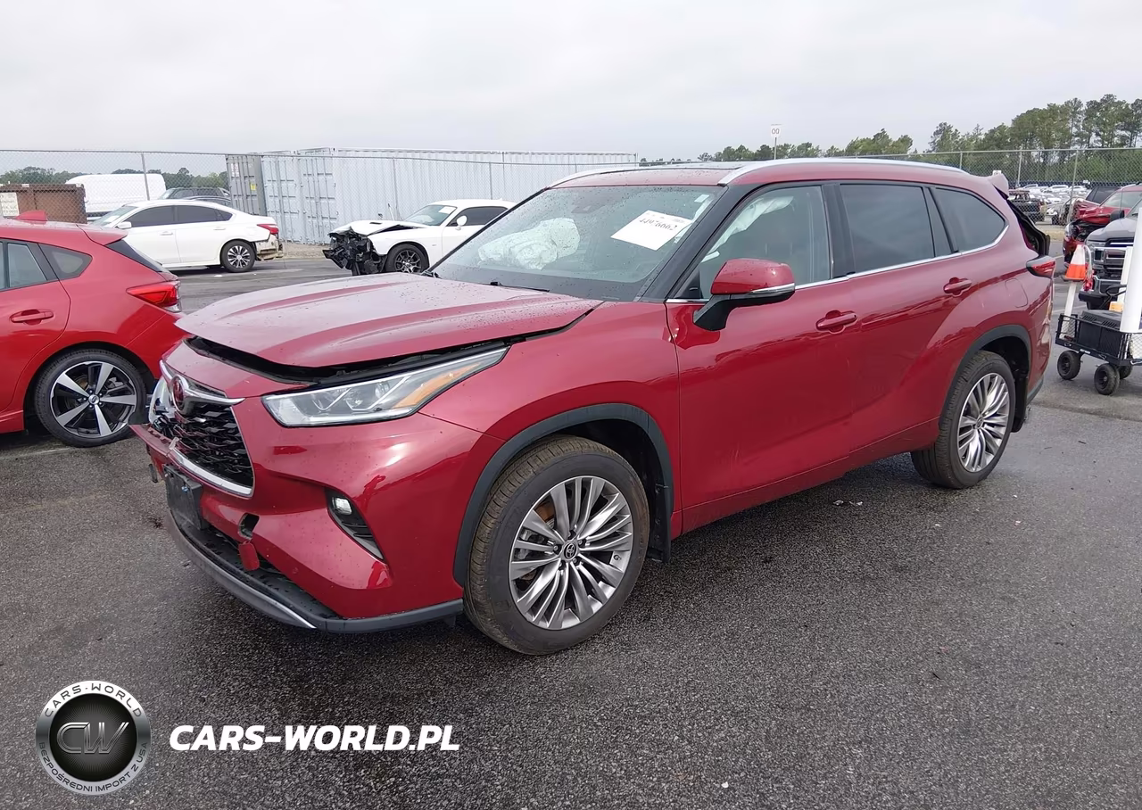 2022 Toyota Highlander Platinum VIN:5TDFZRBH0NS196064 - 2
