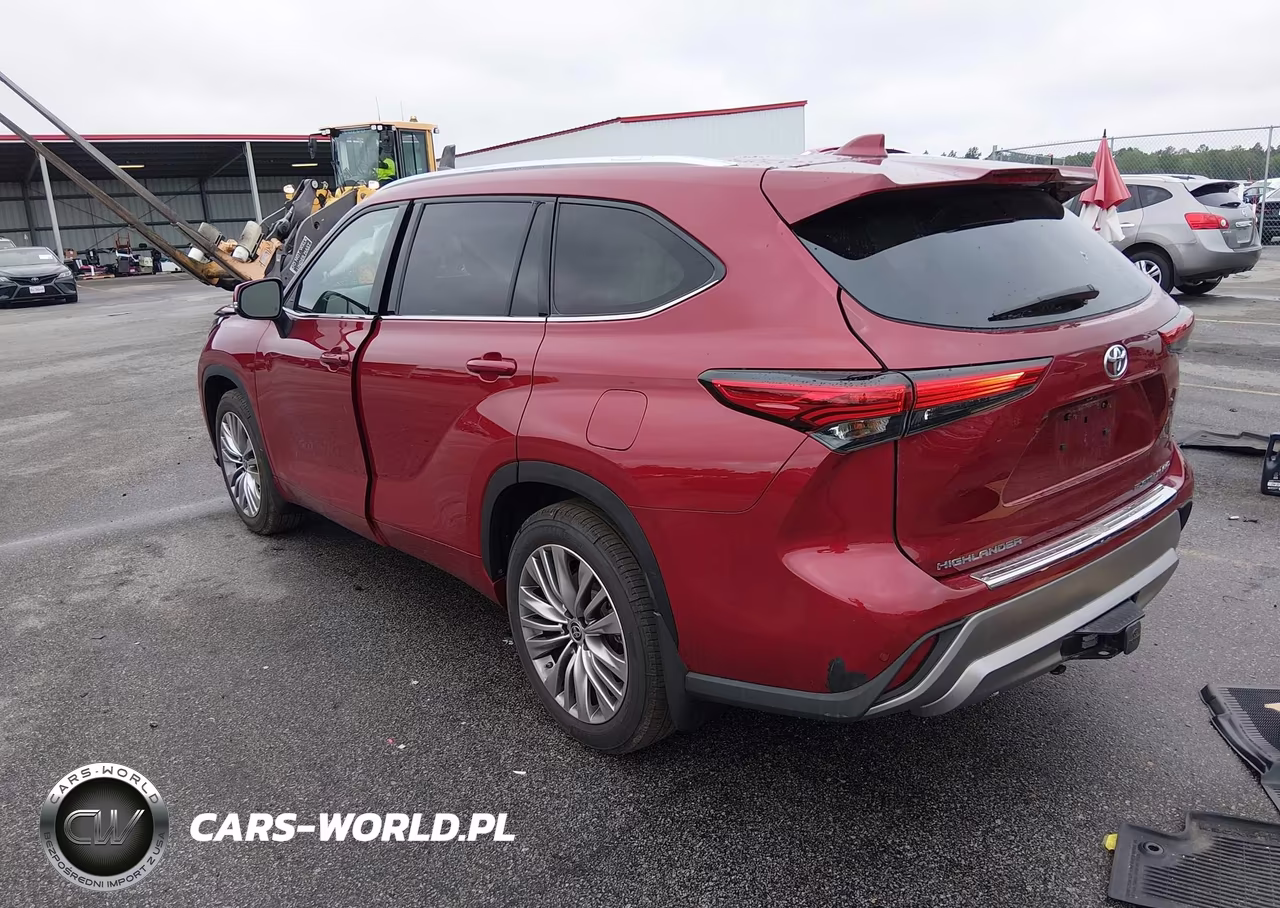 2022 Toyota Highlander Platinum VIN:5TDFZRBH0NS196064 - 3