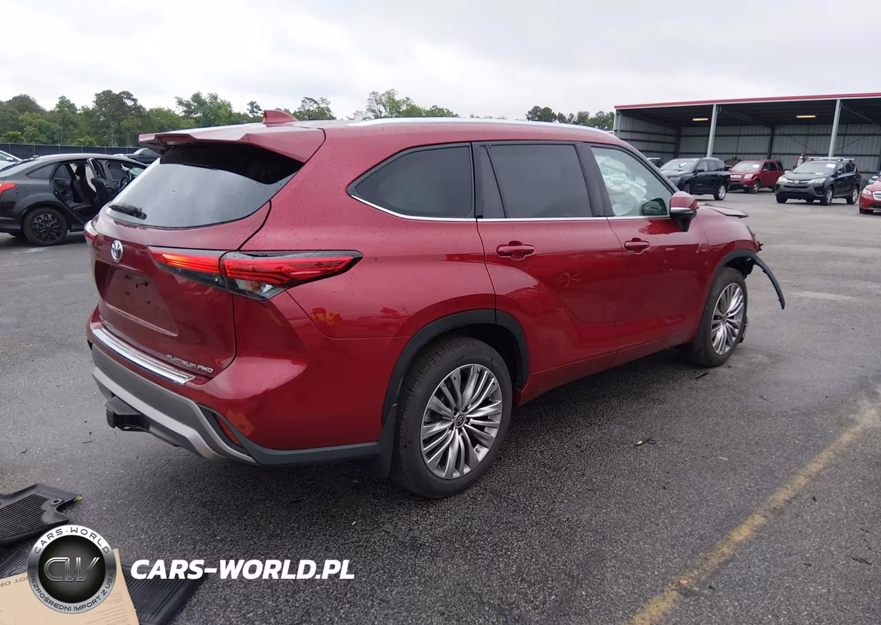 2022 Toyota Highlander Platinum VIN:5TDFZRBH0NS196064 - 4