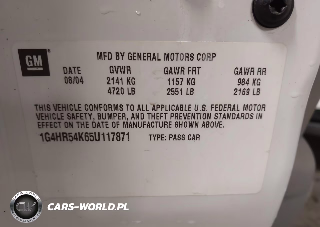 2005 Buick Lesabre Limited VIN:1G4HR54K65U117871 - 9