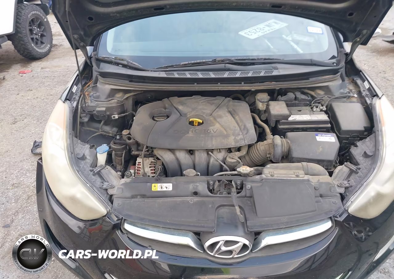2013 Hyundai Elantra Gls VIN:KMHDH4AE8DU698962 - 10