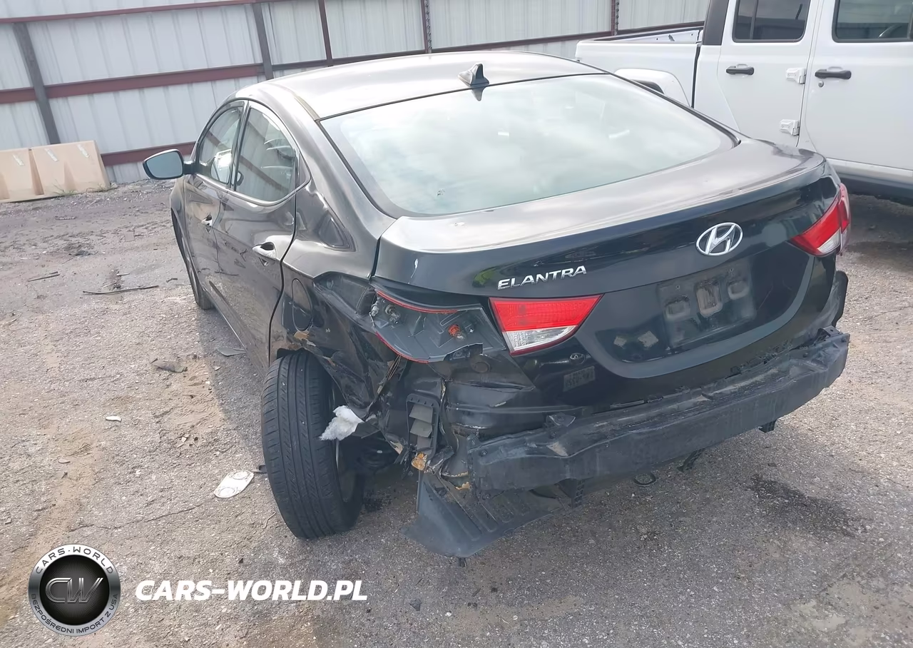 2013 Hyundai Elantra Gls VIN:KMHDH4AE8DU698962 - 3
