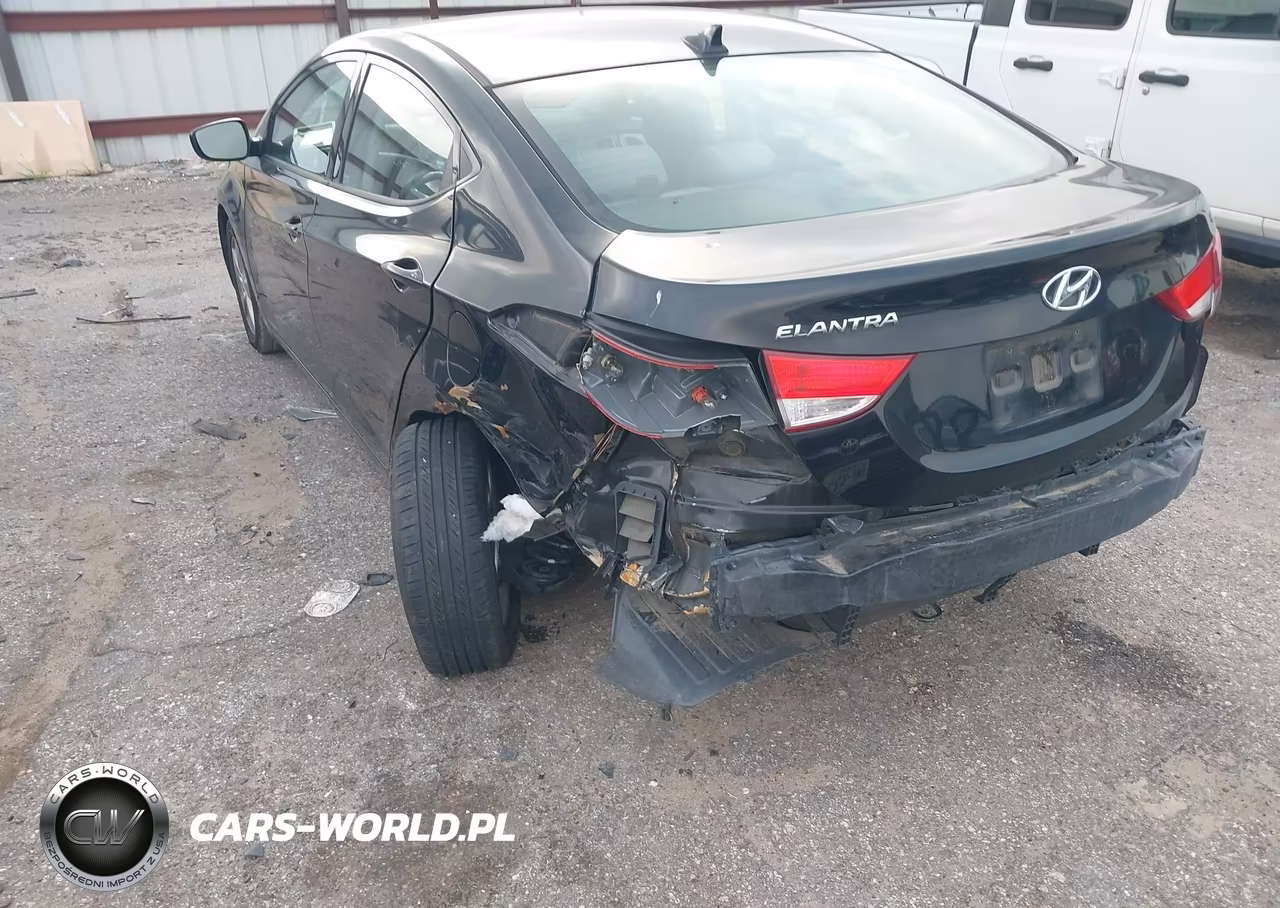 2013 Hyundai Elantra Gls VIN:KMHDH4AE8DU698962 - 6