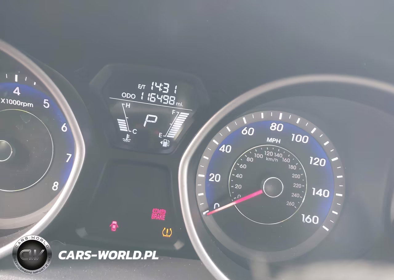 2013 Hyundai Elantra Gls VIN:KMHDH4AE8DU698962 - 7