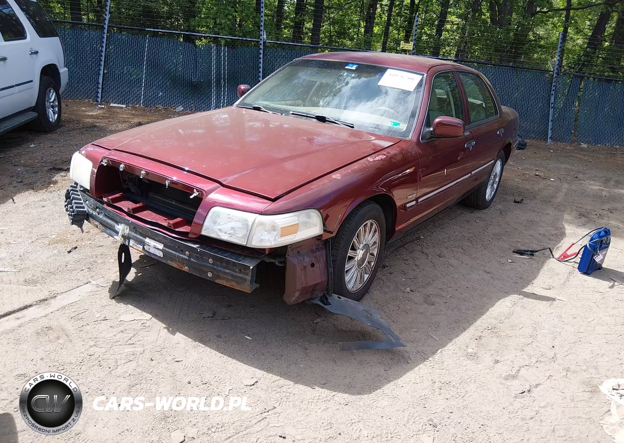 2009 Mercury Grand Marquis Ls (Fleet Only) VIN:2MEHM75V19X627517 - 2