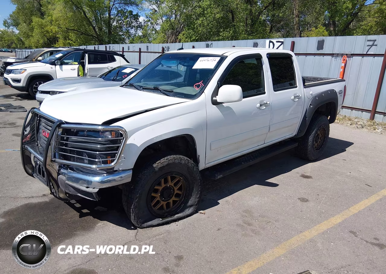 2011 GMC Canyon Slt VIN:1GTH6NFE8B8109201 - 2