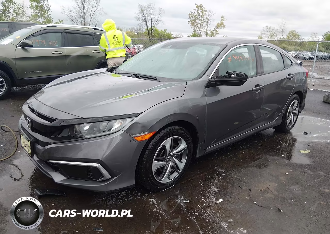 2019 Honda Civic Lx VIN:2HGFC2F65KH590012 - 2