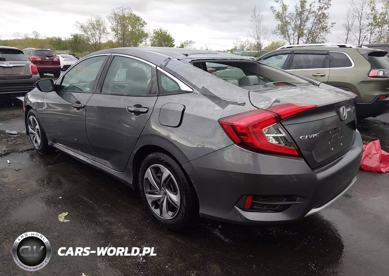 2019 Honda Civic Lx VIN:2HGFC2F65KH590012 - 3