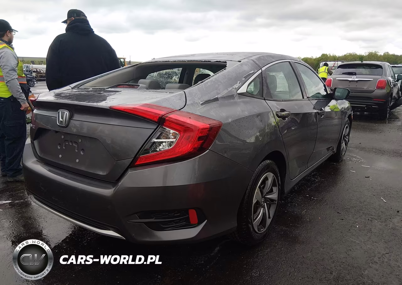 2019 Honda Civic Lx VIN:2HGFC2F65KH590012 - 4