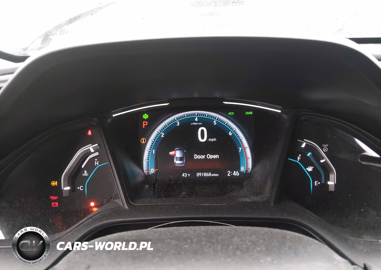 2019 Honda Civic Lx VIN:2HGFC2F65KH590012 - 7