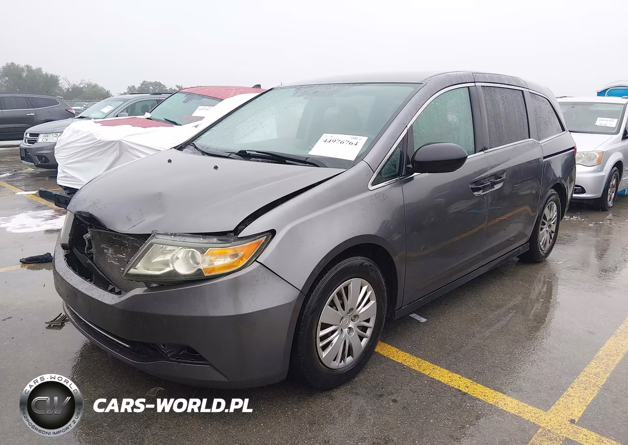 2014 Honda Odyssey Lx VIN:5FNRL5H21EB011177 - 2