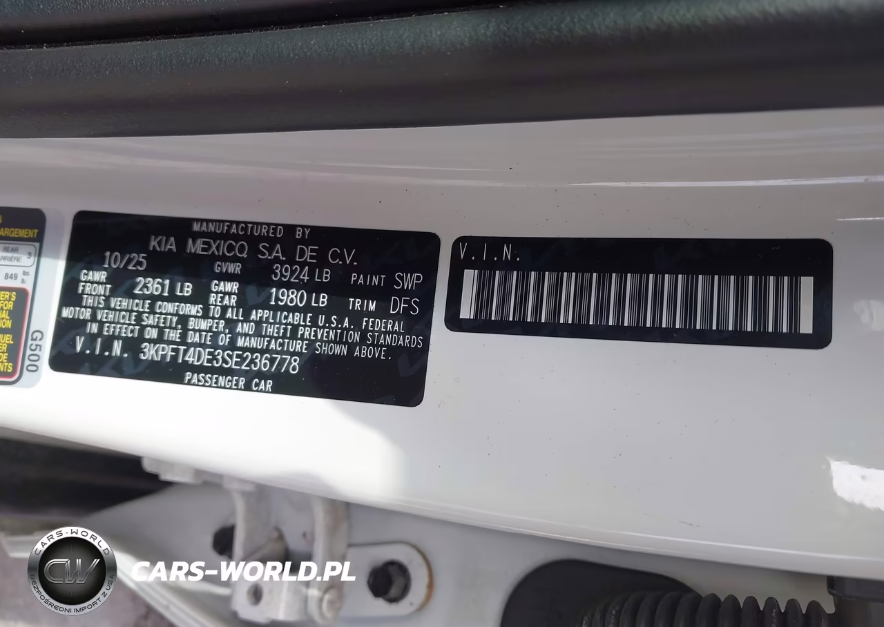 2025 Kia K4 Lxs VIN:3KPFT4DE3SE236778 - 9