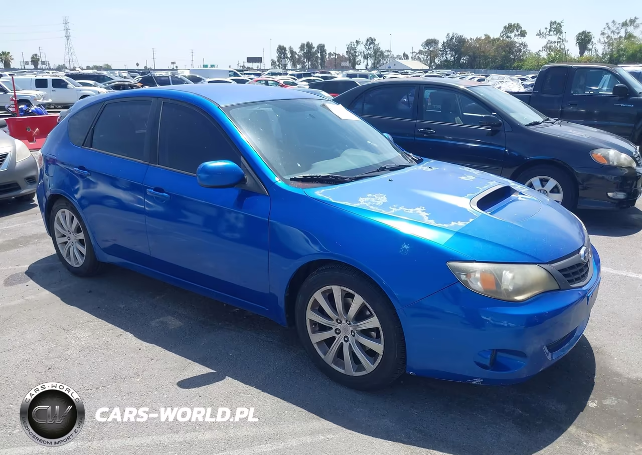 2008 Subaru Impreza Wagon (Natl) Wrx
