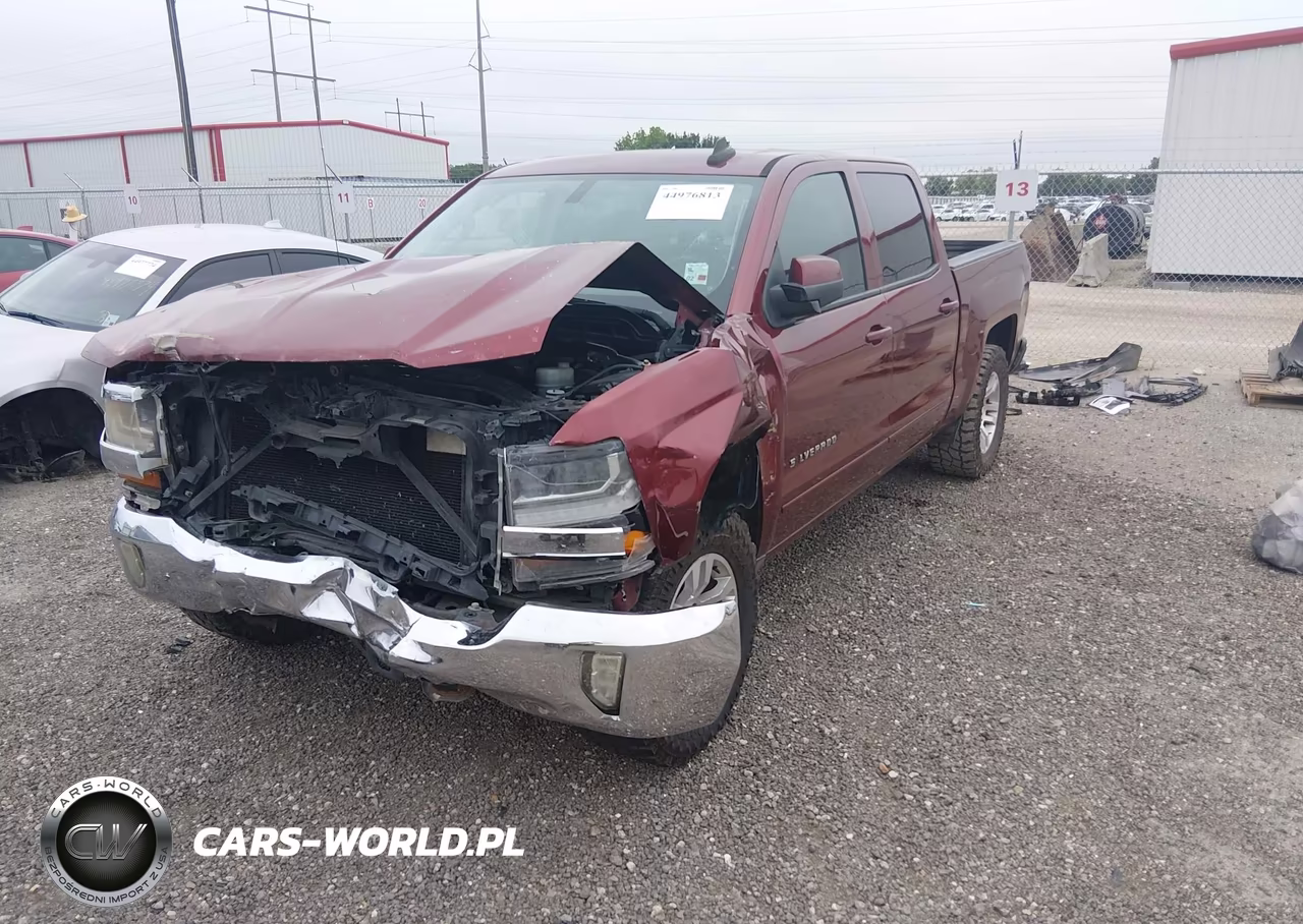 2016 Chevrolet Silverado 1500 1Lt VIN:3GCPCREC5GG177940 - 2