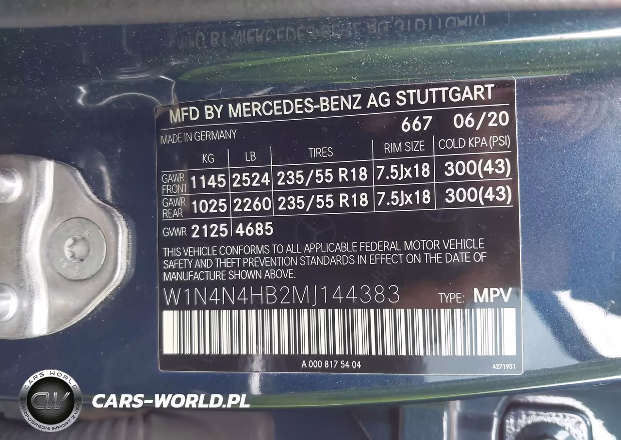 2021 Mercedes-Benz Gla 250 4Matic VIN:W1N4N4HB2MJ144383 - 9