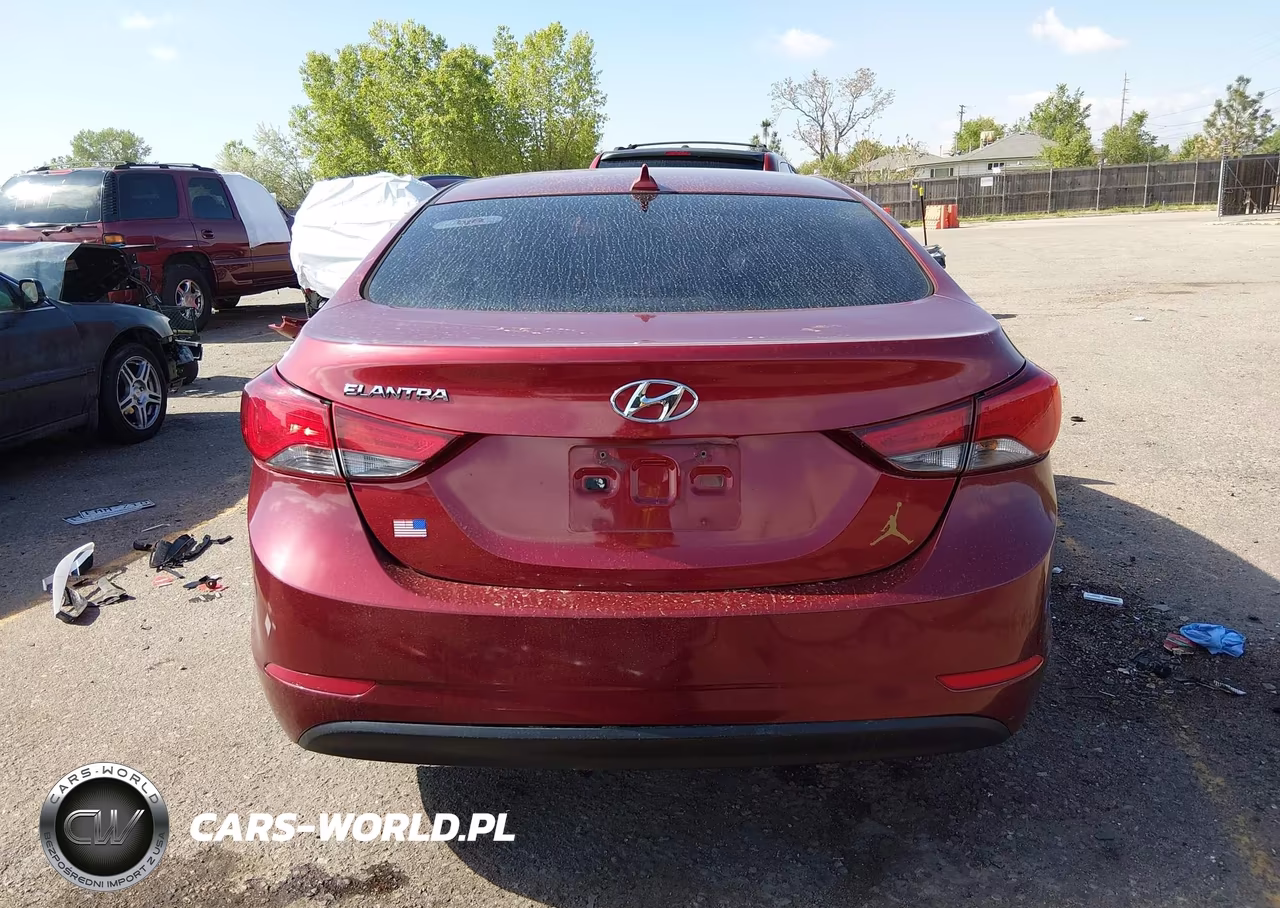 2016 Hyundai Elantra Se VIN:5NPDH4AE4GH735377 - 16