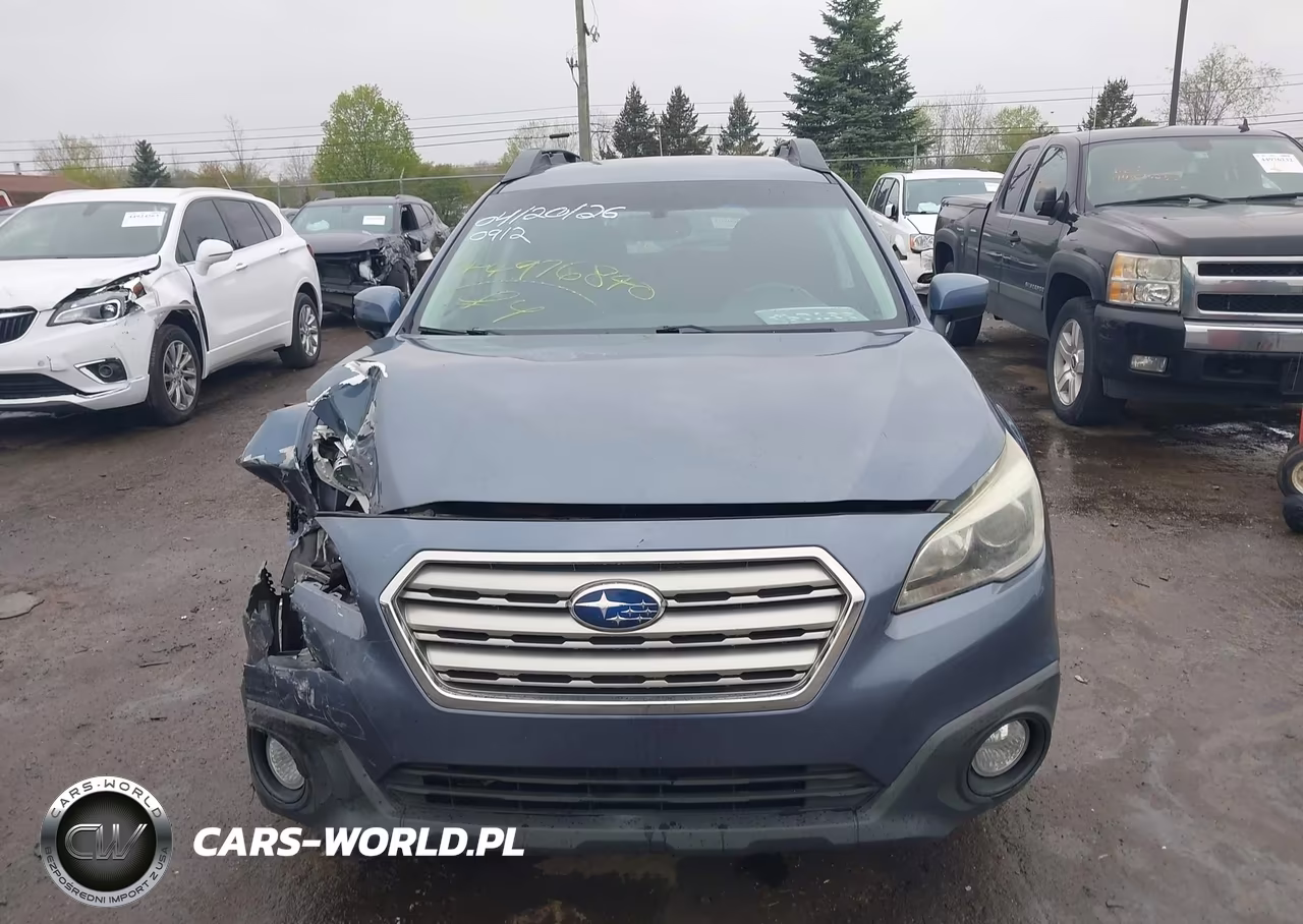2015 Subaru Outback 2.5I Premium VIN:4S4BSACC1F3260912 - 12