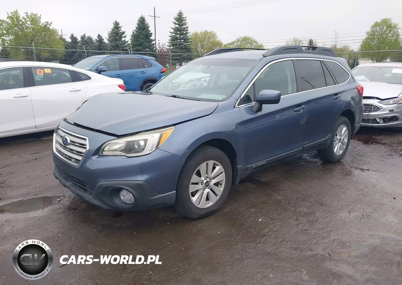 2015 Subaru Outback 2.5I Premium VIN:4S4BSACC1F3260912 - 2