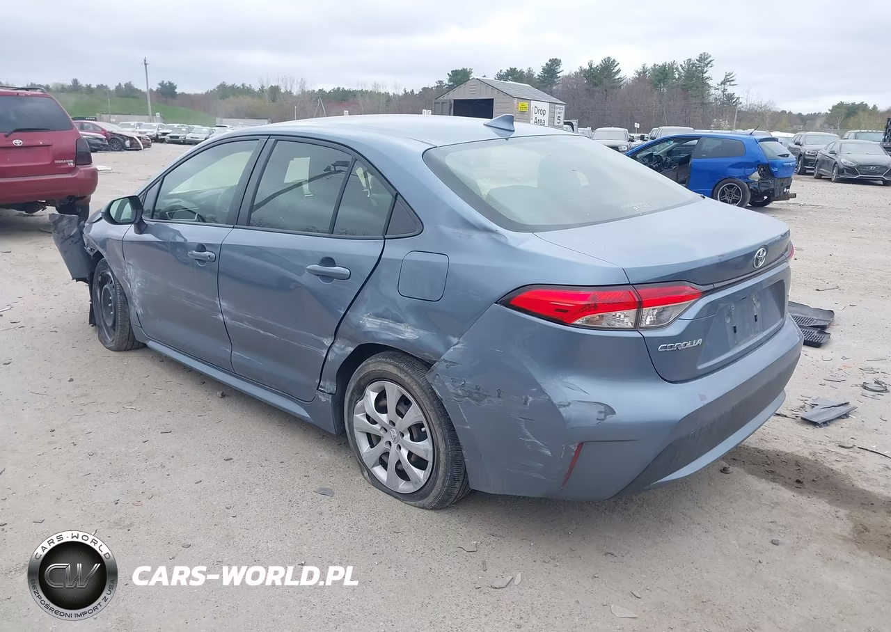 2022 Toyota Corolla Le VIN:JTDEPMAE9N3025665 - 3