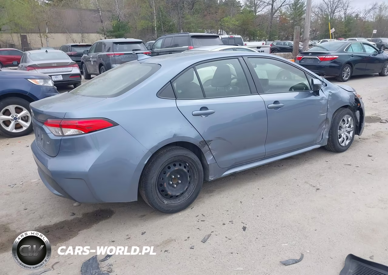 2022 Toyota Corolla Le VIN:JTDEPMAE9N3025665 - 4