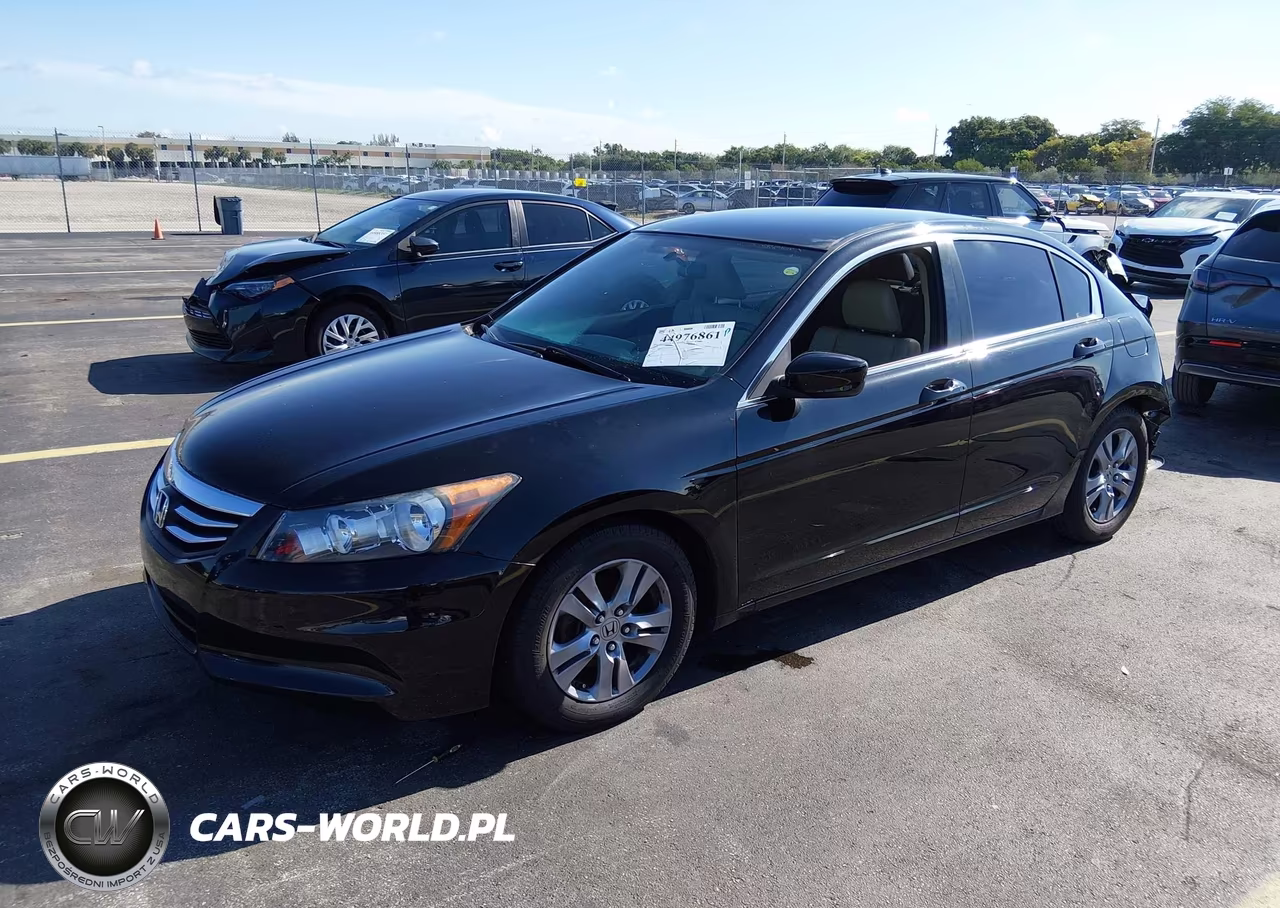 2012 Honda Accord 2.4 Se VIN:1HGCP2F62CA043965 - 2