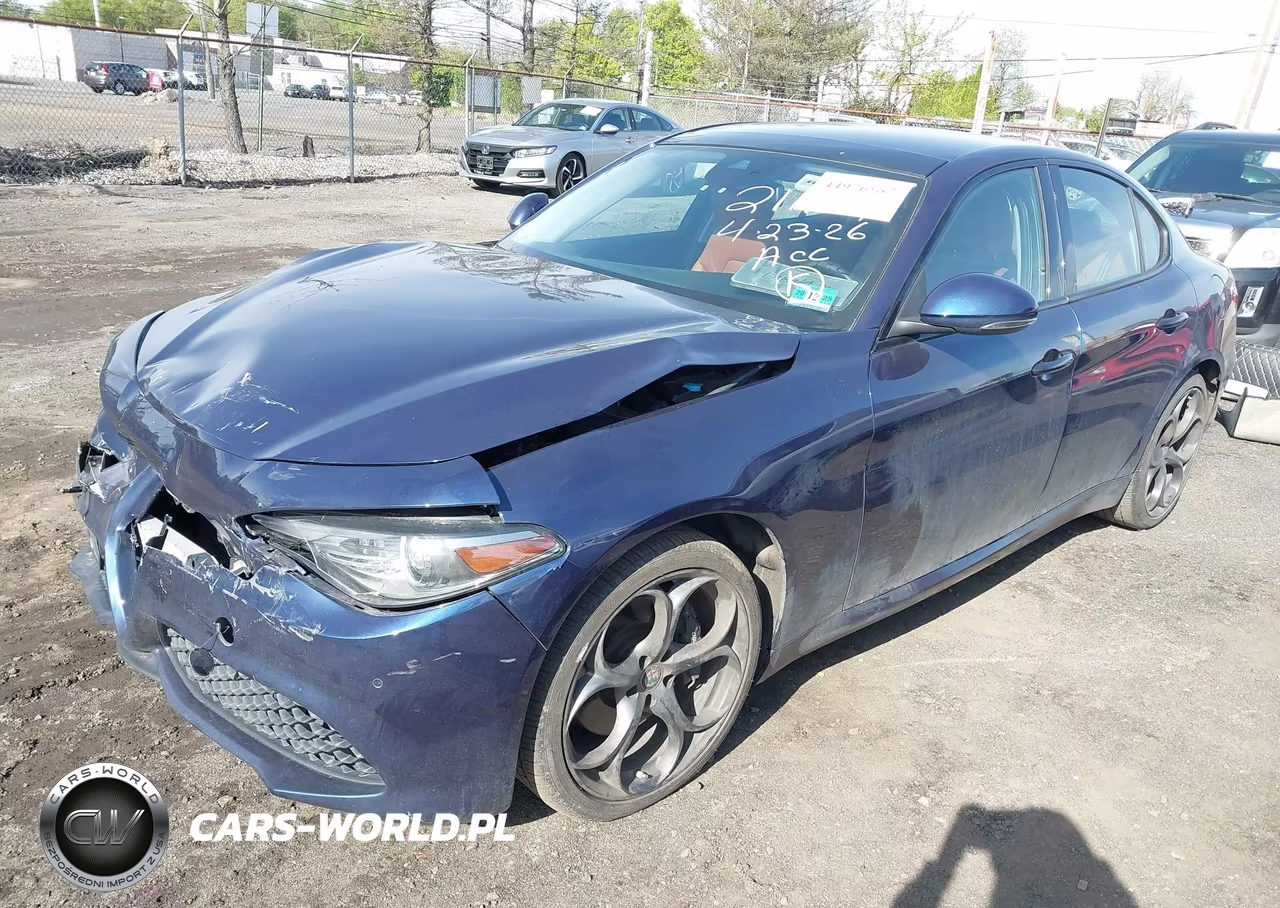2017 Alfa Romeo Giulia Ti Awd VIN:ZARFAEEN3H7554599 - 2