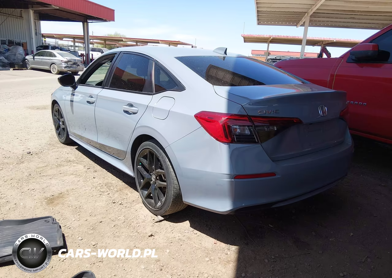 2022 Honda Civic Sport VIN:2HGFE2F55NH557615 - 3