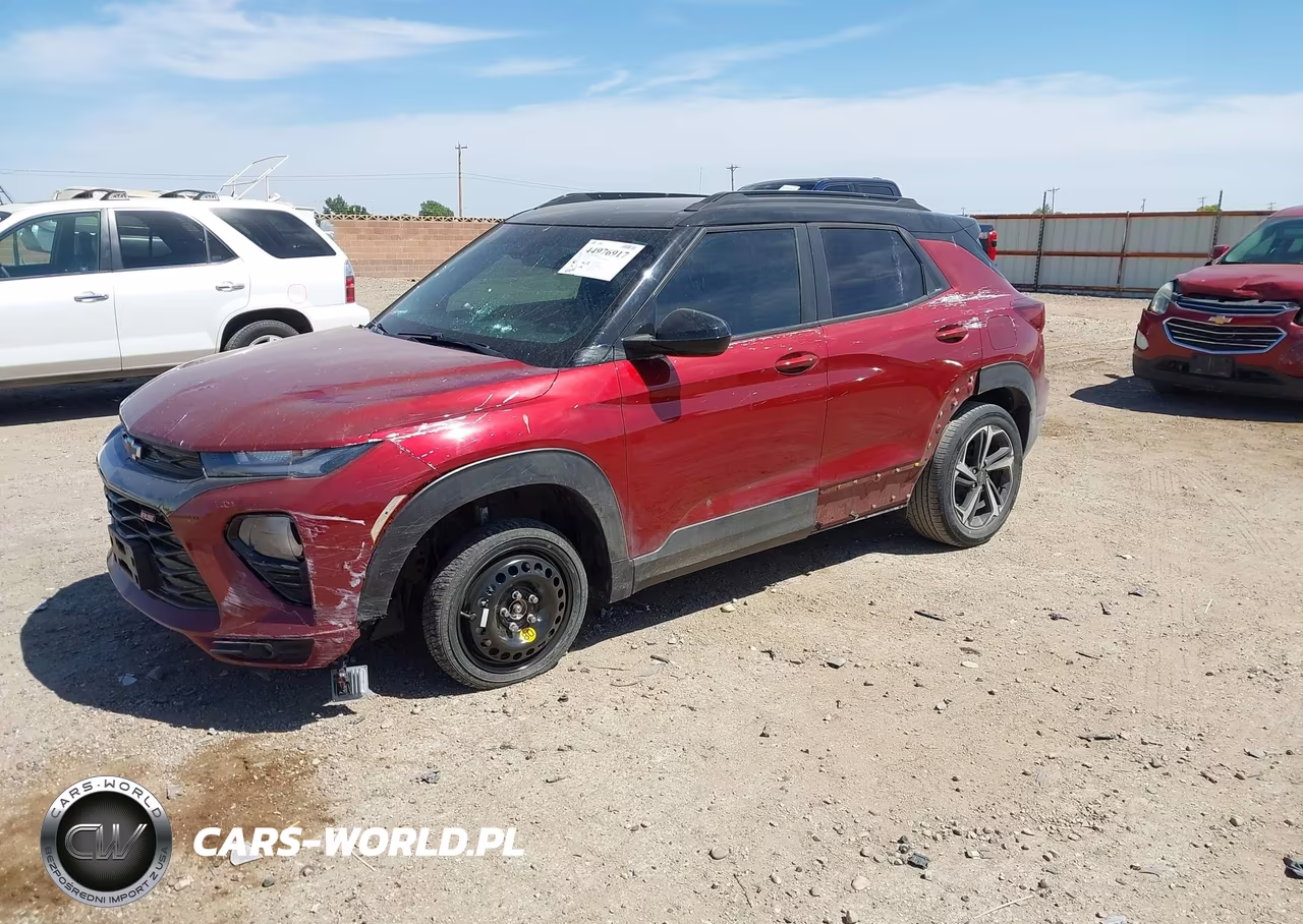 2022 Chevrolet Trailblazer Fwd Rs VIN:KL79MTSL3NB105578 - 2