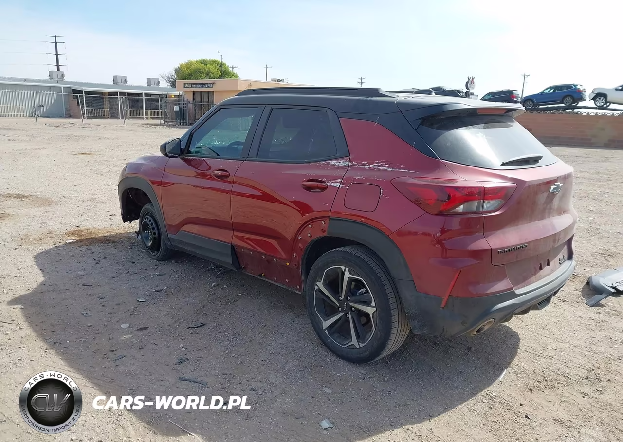 2022 Chevrolet Trailblazer Fwd Rs VIN:KL79MTSL3NB105578 - 3