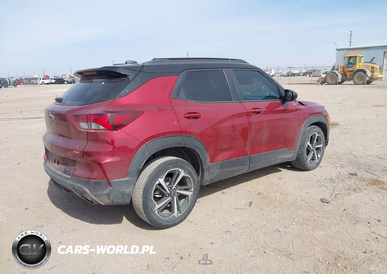 2022 Chevrolet Trailblazer Fwd Rs VIN:KL79MTSL3NB105578 - 4