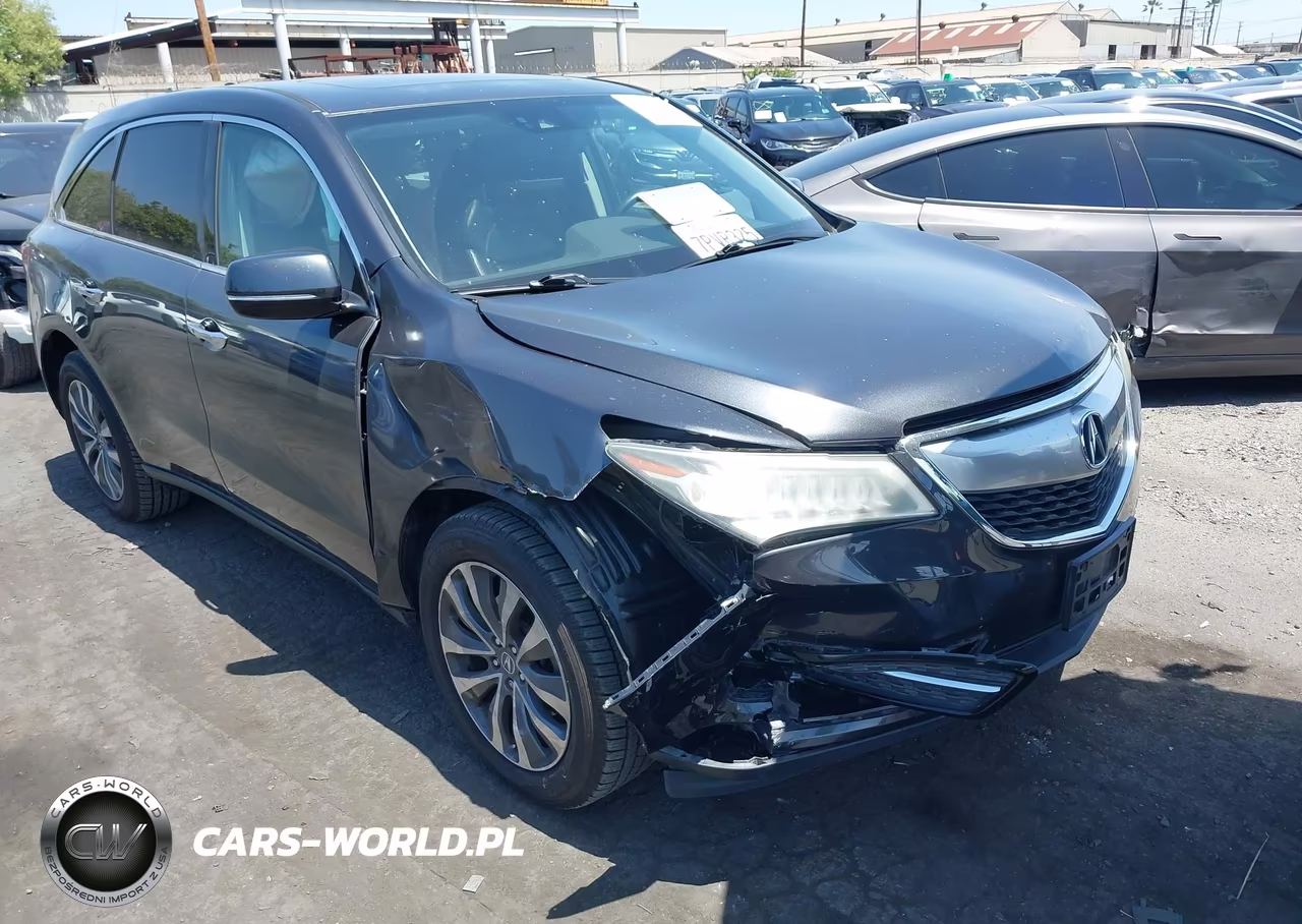 2016 Acura Mdx Technology Acurawatch Plus Packages-Technology Package