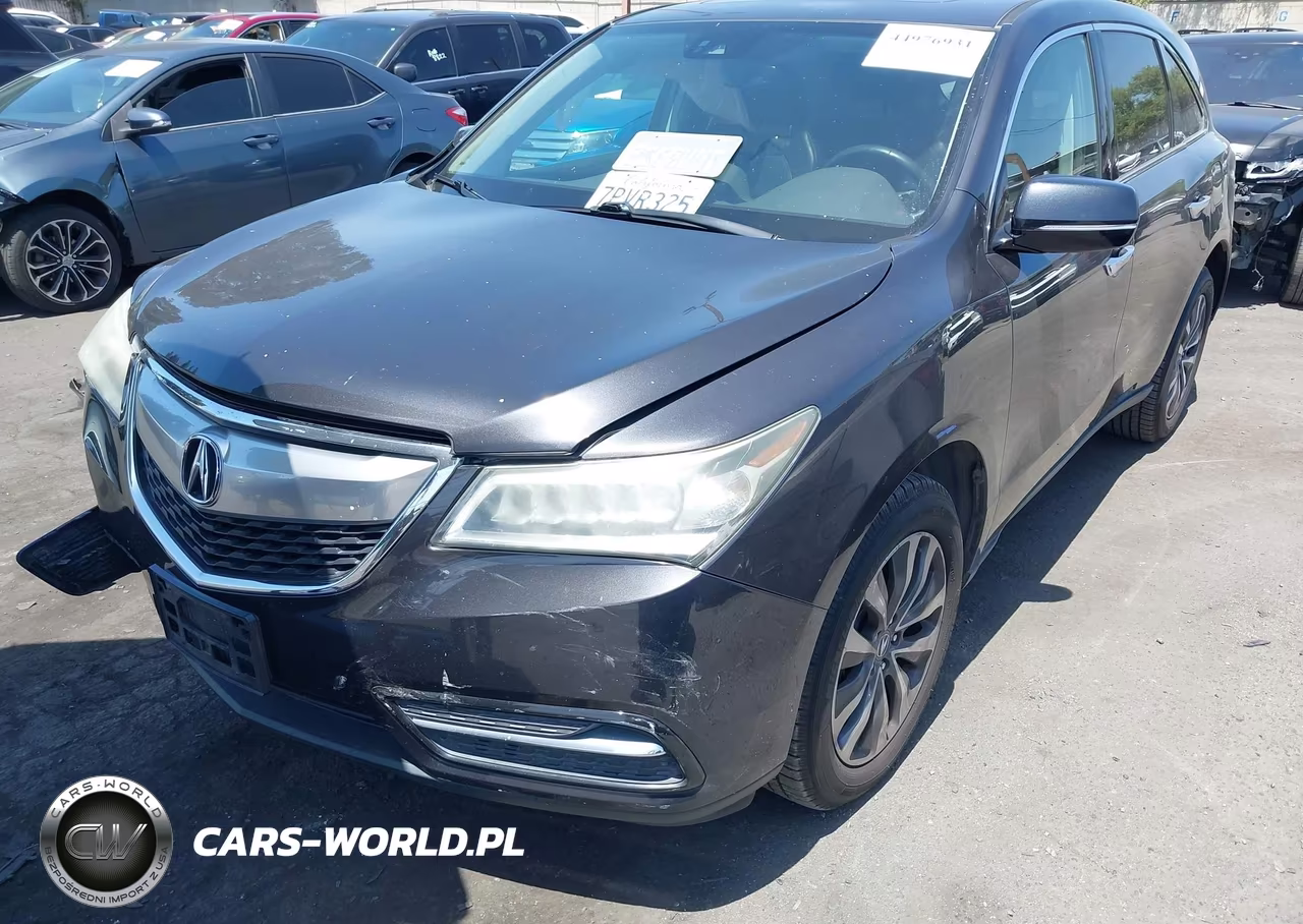 2016 Acura Mdx Technology Acurawatch Plus Packages-Technology Package VIN:5FRYD4H40GB015064 - 2