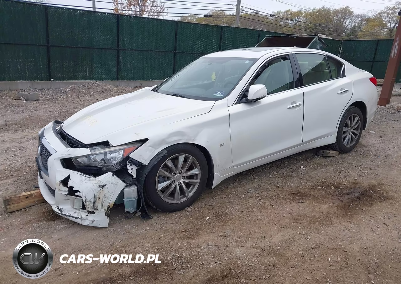 2015 Infiniti Q50 Premium VIN:JN1BV7AR9FM397521 - 2