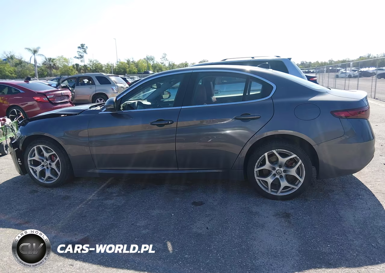 2019 Alfa Romeo Giulia Ti Awd VIN:ZARFANBN6K7603189 - 14