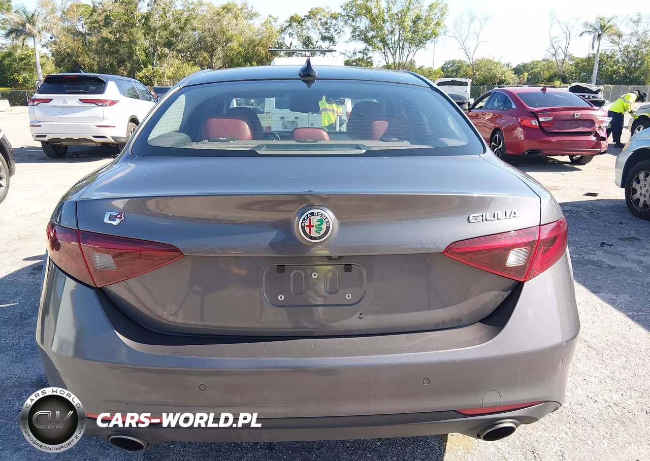 2019 Alfa Romeo Giulia Ti Awd VIN:ZARFANBN6K7603189 - 16