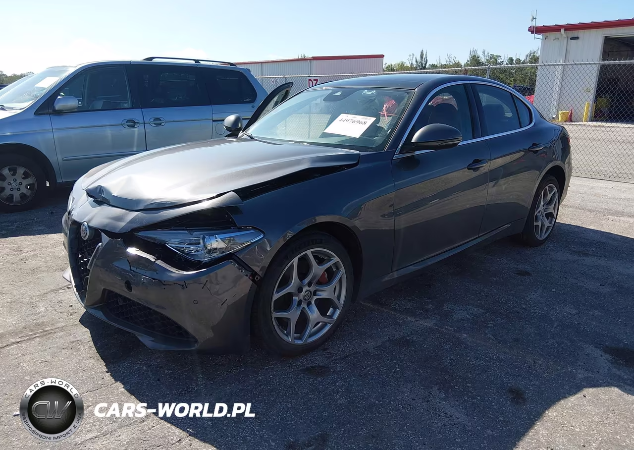2019 Alfa Romeo Giulia Ti Awd VIN:ZARFANBN6K7603189 - 2