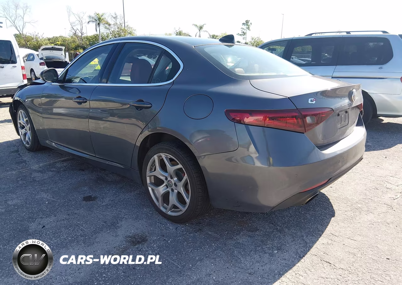 2019 Alfa Romeo Giulia Ti Awd VIN:ZARFANBN6K7603189 - 3