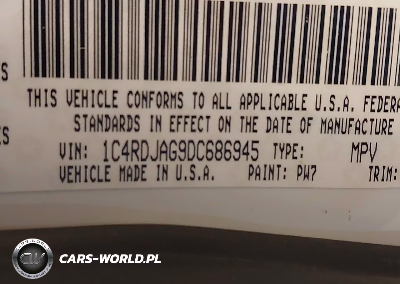 2013 Dodge Durango Sxt VIN:1C4RDJAG9DC686945 - 9