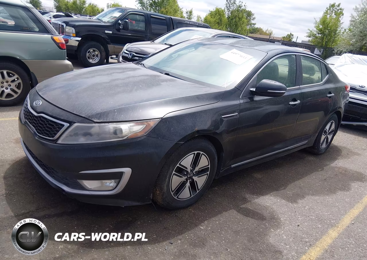 2012 Kia Optima Hybrid Ex VIN:KNAGM4AD0C5009894 - 2