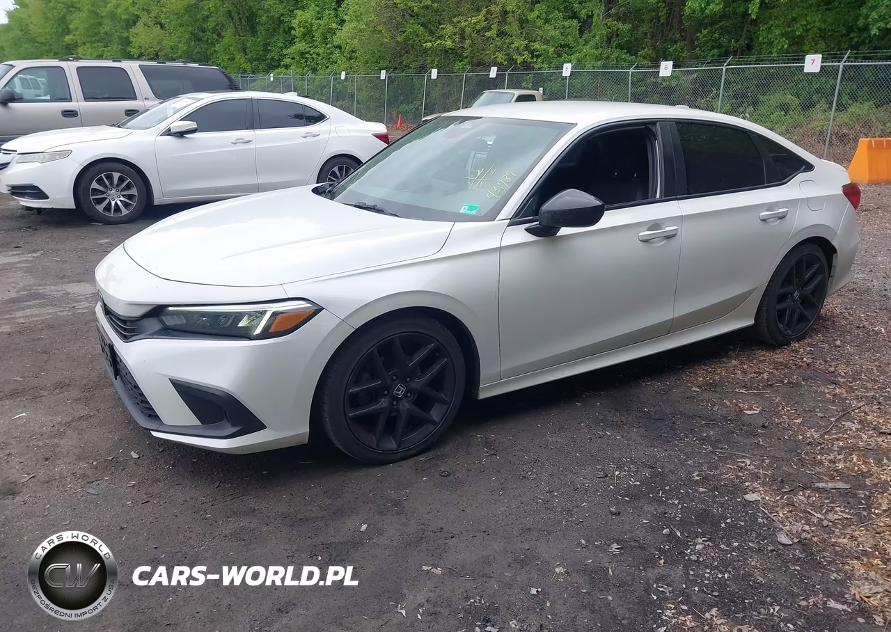 2022 Honda Civic Sport VIN:2HGFE2F53NH603572 - 2
