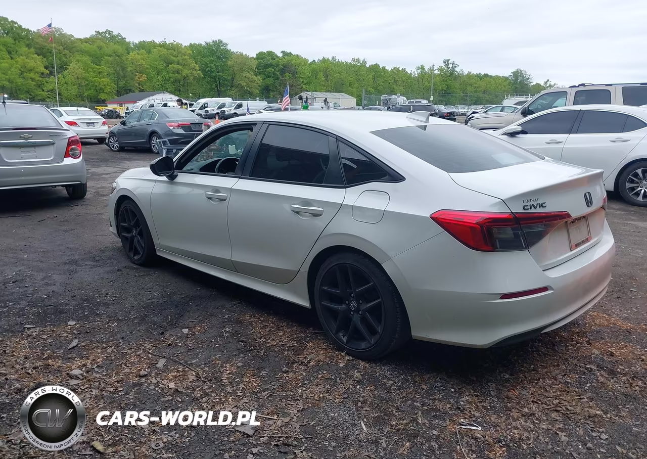2022 Honda Civic Sport VIN:2HGFE2F53NH603572 - 3