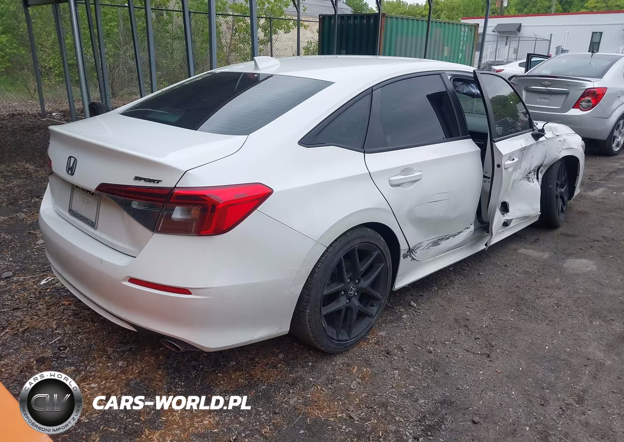 2022 Honda Civic Sport VIN:2HGFE2F53NH603572 - 4
