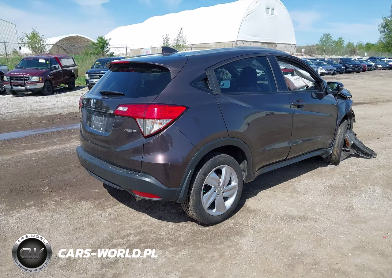 2020 Honda Hr-V Awd Ex VIN:3CZRU6H5XLM727107 - 4
